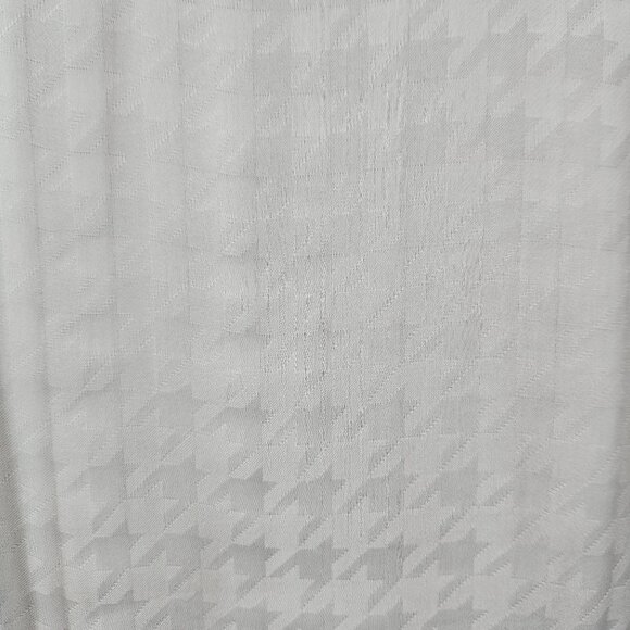 A New Day Womens Size XS Houndstooth Sheer Blouse Flutter Sleeves Casual Career - Picture 7 of 9